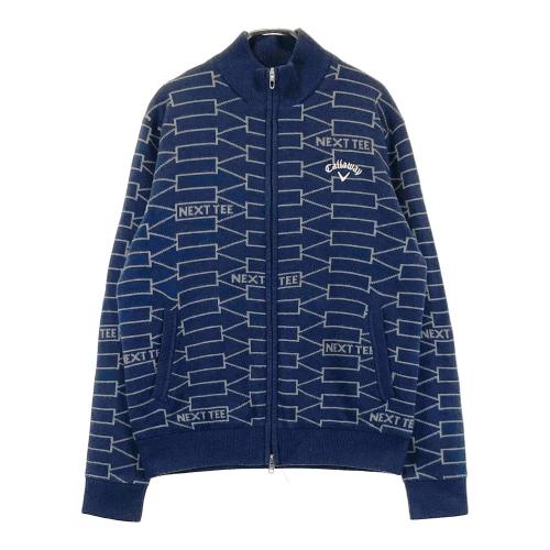 ADIDAS GOLF アディダスゴルフ 裏地付 ニットジャケット ホワイト S ADIDAS GOLF アディダスゴルフ 裏地付 ニットジャケット