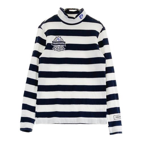 サイズ：6 PEARLY GATES パーリーゲイツ 2023年モデル タートルネック 長袖Tシャツ 総柄 ホワイト系 [240101497916] ゴルフウェア メンズ ストスト 楽天市場】PEARLY GATES パーリーゲイツ 2023年モデル