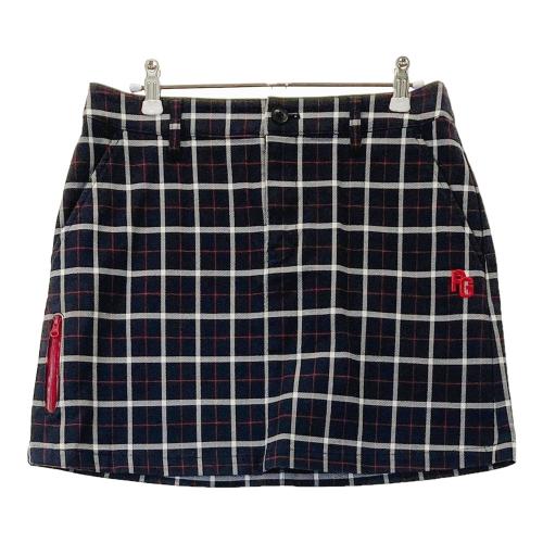 PEARLY GATES パーリーゲイツ ストレッチスカート 総柄 ネイビー系