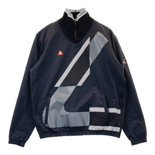 サイズ：M LE COQ GOLF ルコックゴルフ LG4FWB00L ジップジャケット 総柄 ブラック系 [240101460546] ゴルフウェア レディース ストスト LE COQ GOLF ルコックゴルフ LG4FWB00L ジップジャケット 総柄