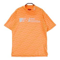 サイズ：4 NEW BALANCE GOLF ニューバランス  半袖 ポロシャツ 総柄 オレンジ系 [240101423921] ゴルフウェア メンズ ストスト 1-240101413157-m-01-pl.jpg