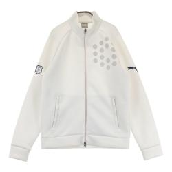 サイズ：M PUMA GOLF プーマゴルフ  切替 ニット ジップジャケット  ホワイト系 [240101488606] ゴルフウェア メンズ ストスト 楽天市場】PUMA GOLF プーマゴルフ ニット切替 ジップジャケット