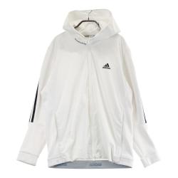 00's adidas GOLF 袖ロゴ刺繍 XLサイズ 古着 プルジャケット adidas アディダス ゴルフジャケット メンズ ゴルフウェア GOLF