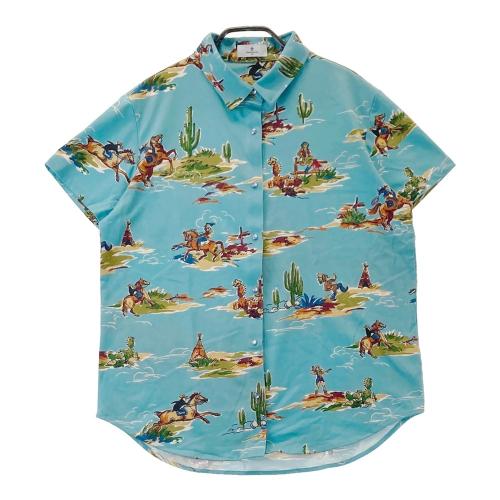 サイズ：44 M.U SPORTS エムユースポーツ  モックネック　長袖Tシャツ  オレンジ系 [240101480997] ゴルフウェア レディース ストスト サイズ：44 M.U SPORTS エムユースポーツ モックネック 長袖T