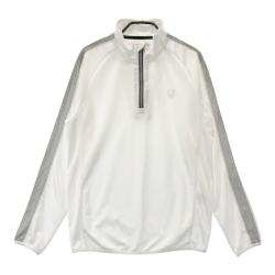 サイズ：L ST ANDREWS セントアンドリュース  ニットセーター 総柄 ホワイト系 [240101487310] ゴルフウェア メンズ ストスト サイズ：L ST ANDREWS セントアンドリュース ニットセーター 総