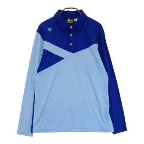 サイズ：L DESCENTE GOLF デサントゴルフ  起毛 長袖ポロシャツ  ブラック系 [240101472834] ゴルフウェア メンズ ストスト 楽天市場】DESCENTE GOLF デサントゴルフ 起毛 長袖ポロシャツ