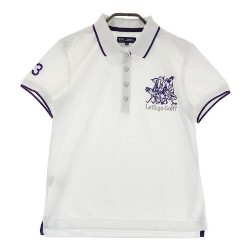 23区GOLF ニジュウサンクゴルフ ストレッチパンツ 花柄 ホワイト