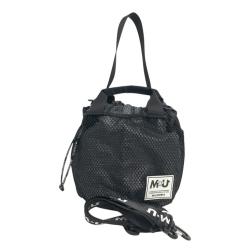coco 中古 エムユースポーツ MU SPORTS レディース スカート 40(M) 黒 ブラック ウエストゴム 総柄 M・U SPORTS ゴルフ スカート｜レディースウエア｜ゴルフ
