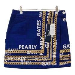 サイズ：1 PEARLY GATES パーリーゲイツ 055-0234023 スカート  ネイビー系 [240101437552] ゴルフウェア レディース ストスト PEARLY GATES(パーリーゲイツ) スカート｜中古ゴルフウェア通販
