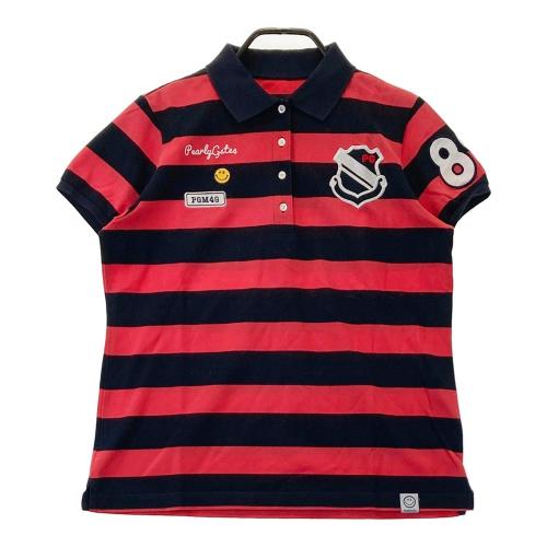 PEARLY GATES パーリーゲイツ ニコちゃん 半袖ワンピース ボーダー柄