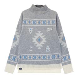 サイズ：LL   GOLF トミー ヒルフィガーゴルフ  タートルネック ニットセーター  ネイビー系 [240101485538] ゴルフウェア レディース ストスト サイズ：LL TOMMY HILFIGER GOLF トミー ヒルフィガーゴルフ
