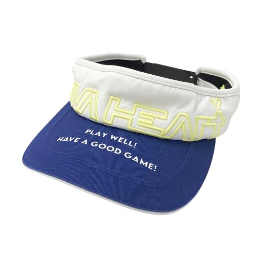 リンドバーグ　サンバイザー　新品未開封 J.LINDEBERG ジェイリンドバーグ サンバイザー ブルー系 ランク