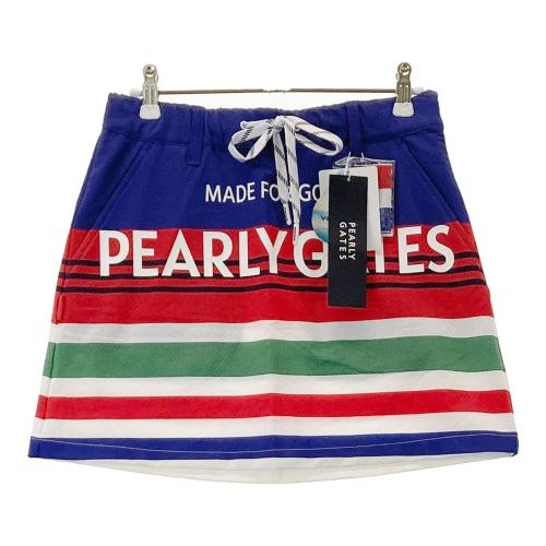 サイズ：0 PEARLY GATES パーリーゲイツ  ストレッチ スカート 総柄 カーキ系 [240101446702] ゴルフウェア レディース ストスト PEARLY GATES パーリーゲイツ 055-1134604 ストレッチスカート