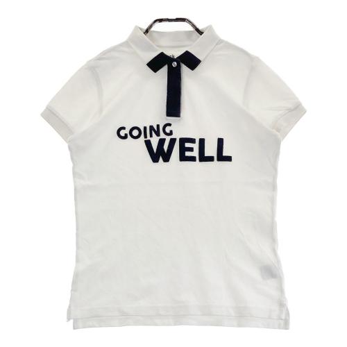 JACK BUNNY ジャックバニー ハイネック 半袖ワンピース ホワイト系