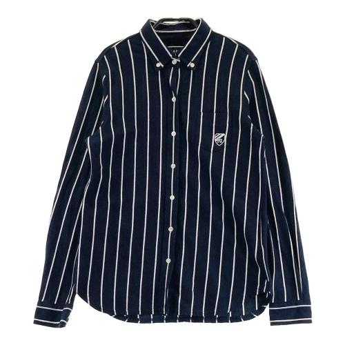 PEARLY GATES ストライプシャツ サイズ0 新品未使用品 PEARLY GATES パーリーゲイツ 長袖シャツ ボタンダウン