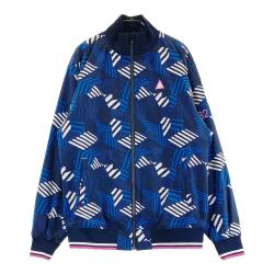 ルコックスポルティフ ゴルフ ジャケット【ネイビー/LL】美品！ LE COQ SPORTIF GOLF COLLECTION(ルコックスポーティフ ゴルフ