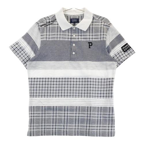 PEARLY GATES パーリーゲイツ 2023年モデル 半袖ポロシャツ チェック柄