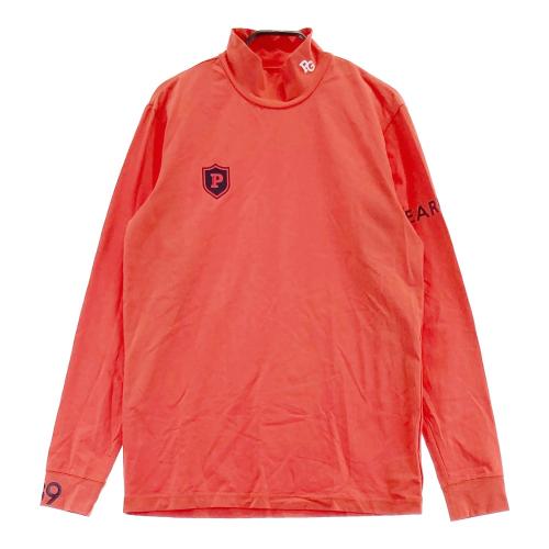 サイズ：5 NEW BALANCE GOLF ニューバランス  ハイネック 長袖Tシャツ  オレンジ系 [240101391524] ゴルフウェア メンズ ストスト NEW BALANCE ニューバランス ハイネック 長袖Tシャツ オレンジ系