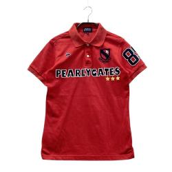 サイズ：4 PEARLY GATES パーリーゲイツ  ジップジャケット ハート 総柄 レッド系 [240101488324] ゴルフウェア メンズ ストスト サイズ：4 PEARLY GATES パーリーゲイツ ジップジャケット