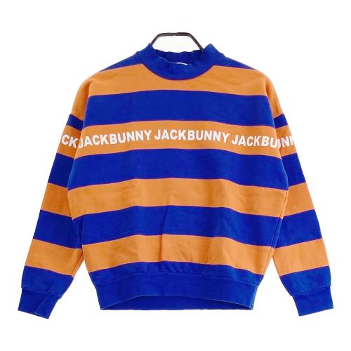 JACK BUNNY ジャックバニー スウェット トレーナー 総柄 ブルー