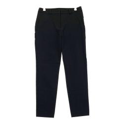 LANVIN - coco 中古 ランバンスポール LANVIN SPORT レディース パンツ 38(M) 黒×グレー 薄手 ジグザグボーダー LANVIN SPORT(ランバン スポール) パンツ｜中古ゴルフウェア通販