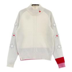 サイズ：36 ARCHIVIO アルチビオ  長袖襟付きTシャツ  ホワイト系 [240101445664] ゴルフウェア レディース ストスト サイズ：36 ARCHIVIO アルチビオ 長袖襟付きTシャツ ホワイト系