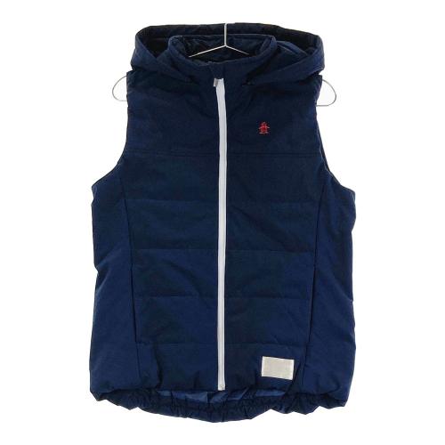 Munsingwear - coco 中古 マンシングウェア Munsing wear レディース ベスト M 紺×青 ダブルジップ インナーパーカー付き coco 中古 マンシングウェア Munsing wear レディース ベスト M