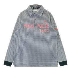 サイズ：L LE COQ GOLF ルコックゴルフ  スウェットパーカー  ブラック系 [240101430792] ゴルフウェア メンズ ストスト LE COQ GOLF ルコックゴルフ 2024年モデル モックネック