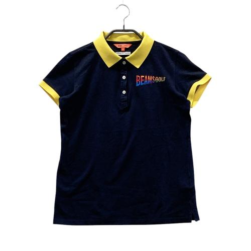 BEAMS GOLF ビームスゴルフ 半袖ポロシャツ ネイビー系 サイズ：M