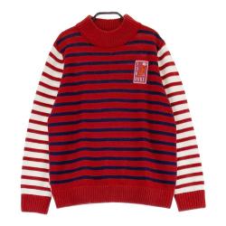 サイズ：M CPG GOLF シーピージーゴルフ  タートルネック ニットセーター  レッド系 [240101436117] ゴルフウェア レディース ストスト サイズ：M CPG GOLF シーピージーゴルフ タートルネック ニット