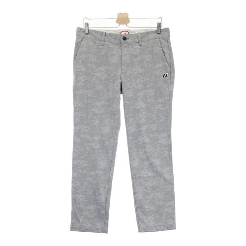 NEW BALANCE GOLF ニューバランス ロングパンツ カモフラ総柄 グレー系