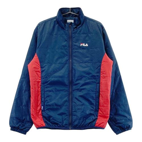 FILA GOLF フィラゴルフ 中綿パンツ チェック柄 ネイビー系