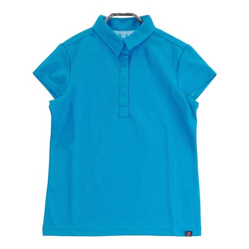 NEW BALANCE ニューバランス 半袖ポロシャツ ボーダー柄 ブルー系