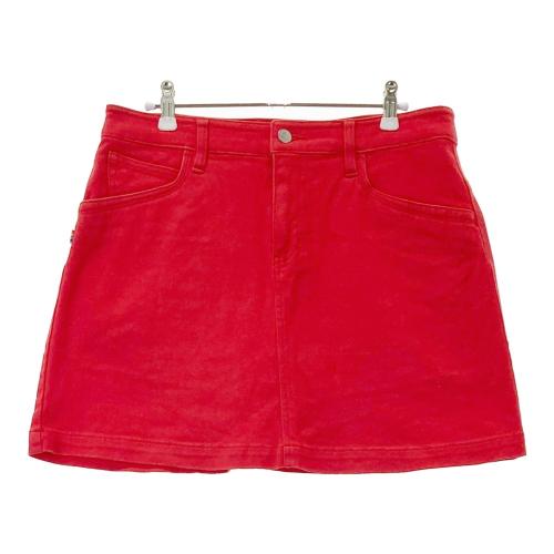 【新品】ジャックバニー JACK BUNNY ストレッチ スカート レッド 0 JACK BUNNY ジャックバニー ストレッチ スカート レッド系 サイズ：2