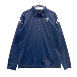 Kappa - coco 中古 カッパゴルフ KAPPA GOLF メンズ ニットアウター M ニット 紺×青 長袖ダブルジップジャケット ペイズリー柄 中古 メンズ カッパゴルフ KAPPA GOLF ニットアウター M ニット