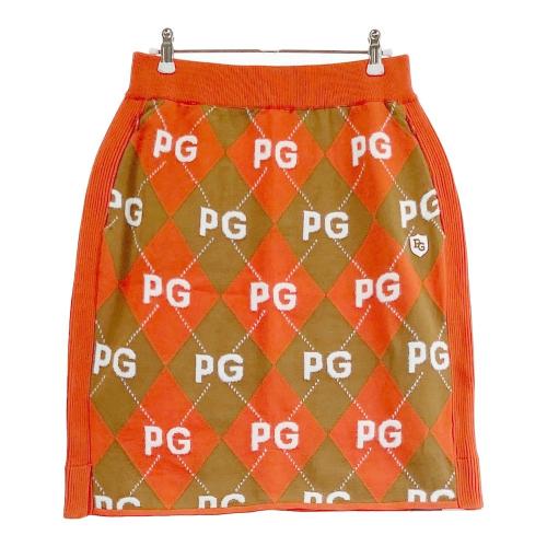 PEARLY GATES パーリーゲイツ 055-1234914 ニットスカート PGロゴ