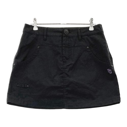 PEARLY GATES 黒ゴルフスカート フリル付き テックスブリッドスカート | PEARLY GATES（パーリーゲイツ） ｜【公式