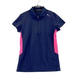 coco 中古 アールエルエックス ラルフローレン RLX RALPH LAUREN レディース セットアップ M 黒系 ブラック 春夏 半袖ポロシャツ×スカート RLX(アールエルエックス)｜中古ゴルフウェア通販サイトSTST