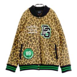 ○★新品未使用　PEARLY GATES　ニットブルゾン　2　レオパード 公式オンライン&一部店舗限定】Nyストレッチリップストップ