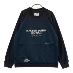 サイズ：6 MASTER BUNNY EDITION マスターバニーエディション  ハイネック 長袖Tシャツ ストライプ柄 ブラック系 [240101450698] ゴルフウェア メンズ ストスト MASTER BUNNY EDITION マスターバニーエディション 2024年モデル