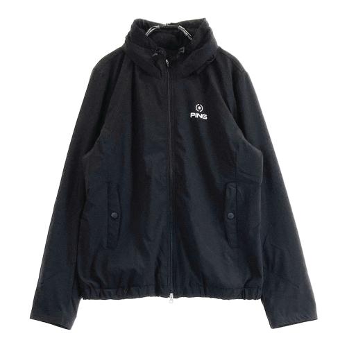 PING ピン フード付 長袖ジャケット ブラック系 サイズ：S ランク：A