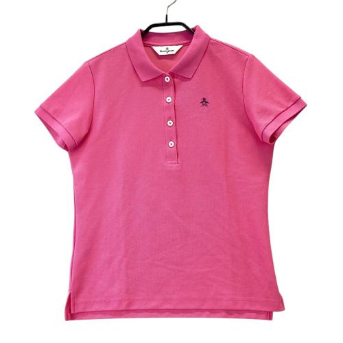 MUNSING WEAR マンシングウェア MGWPTA04 半袖ポロシャツ ピンク系