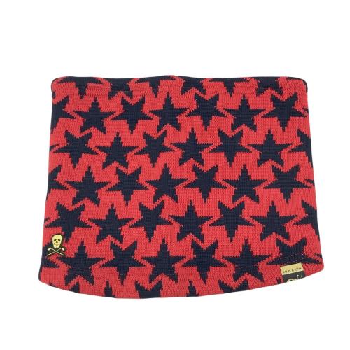 MARK&LONA マークアンドロナ 裏フリース ネックウォーマー スカル柄