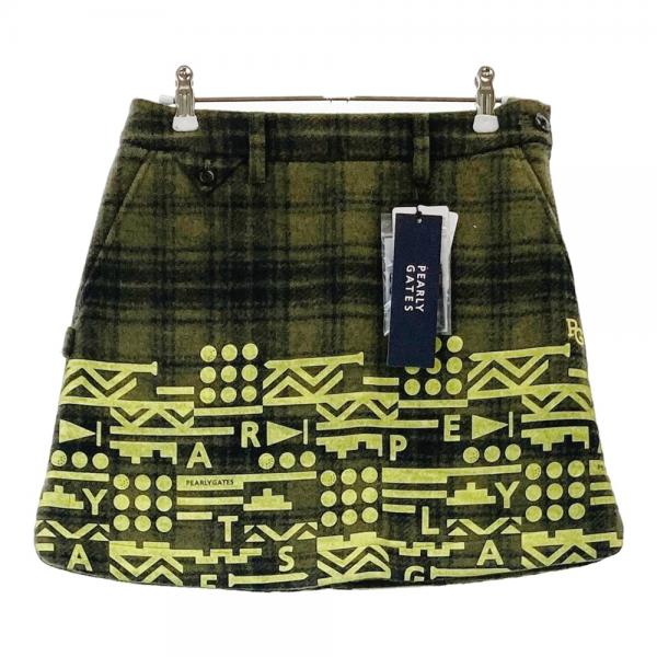 【新品タグ付】パーリーゲイツ 定価3万 総柄 ストレッチ ミニスカート ゴルフ 新品タグ付】パーリーゲイツ 定価3万 総柄 ストレッチ ミニ