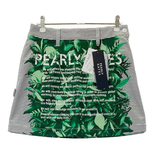PEARLY GATES - （新品）パーリーゲイツ 、スタイリッシュなスカート、サイズ1、完売品 PEARLY GATES パーリーゲイツ 055-2234010 スカート ホワイト系
