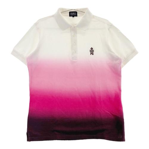 56 美品　PEARLYGATES GOLF グラデーション　ポロシャツ　フィラ 56 美品 PEARLYGATES GOLF グラデーション ポロシャツ フィラ 56