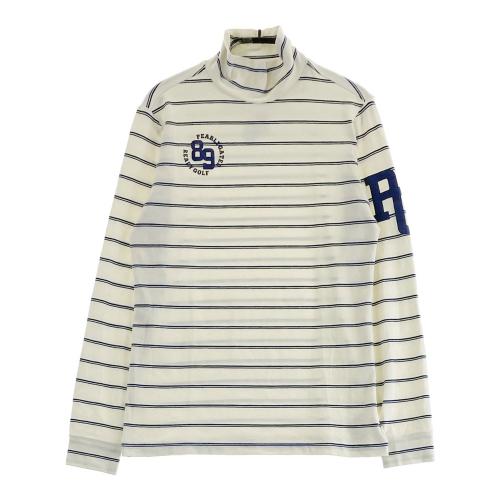 PEARLY GATES パーリーゲイツ ハイネック 長袖Tシャツ ボーダー