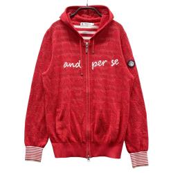 美品✨ and per se アンパスィ ゴルフウェア レッド レディース AND PER SE(アンパスィ) レディース｜中古ゴルフウェア通販