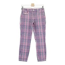 Jack Bunny ジャックバニー　レディースパンツ　サイズ２　未使用品 Jack Bunny!! ジャックバニー パンツ ブルー ロゴ黒 ストレッチ