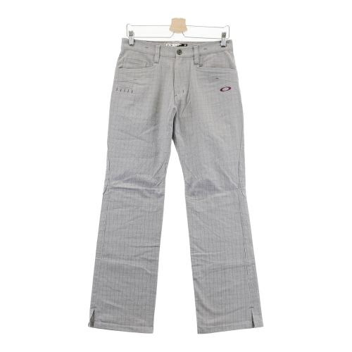 新品 Oakley グレー パンツ 楽天市場】オークリー パンツ グレー×白 地模様 ロゴ刺しゅう
